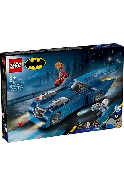 LEGO Set LEGO Super Heroes - Batman™ cu Batmobile™ vs Harley Quinn™ si Mr. Freeze™ (76274)