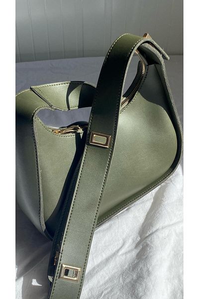 Cosy Bag Mother's Day Gift Women's Soft Faux Leather Handbag and Shoulder Bag Khaki