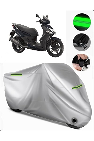 MotoEN Kymco Agility 16+ 150 Compatible Motorcycle Tarpaulin Premium (Lock Co...