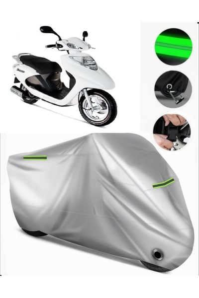 MotoEN Kanuni Ruby 100 متوافق مع القماش المشمع للدراجات النارية Premium (متوا...