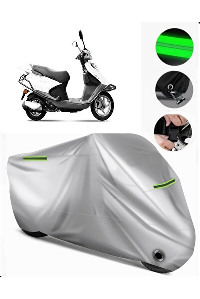 MotoEN Yuki Active 50 Compatible Motorcycle Tarpaulin Premium (Lock Compatibl...