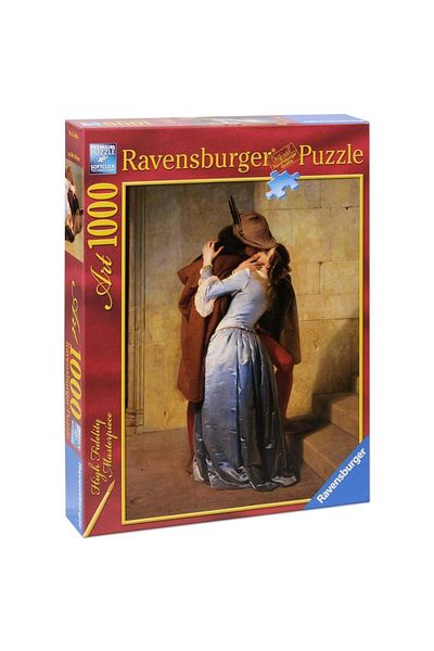 RAVENSBURGER - Hayez puzzle The Kiss 1000 pieces new design