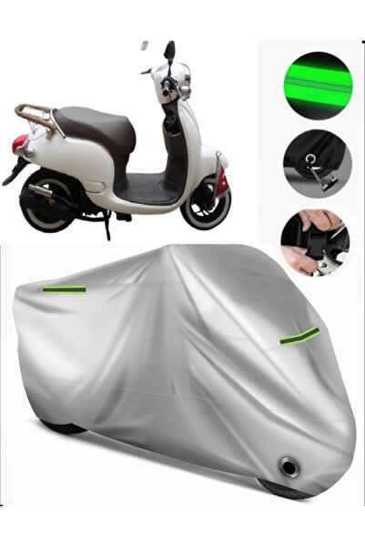 MotoEN غطاء خلفي متوافق مع Motoran Wino 80، مشمع ممتاز للدراجات النارية (متوا...