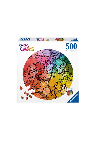 RAVENSBURGER Tropical circle puzzle 500 pieces