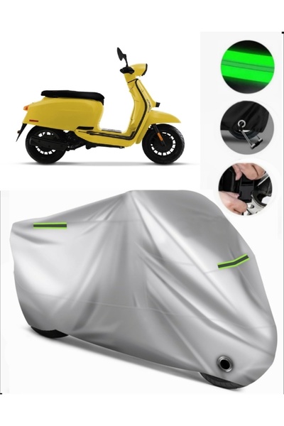 MotoEN Lambretta V50 Special متوافق مع القماش المشمع للدراجات النارية Premium...