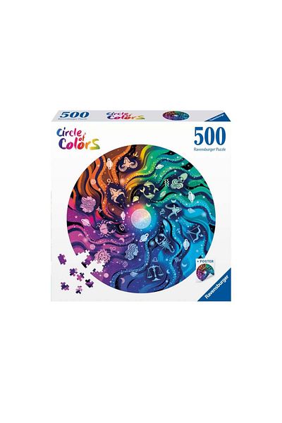 RAVENSBURGER Astronomy circle puzzle 500 pieces