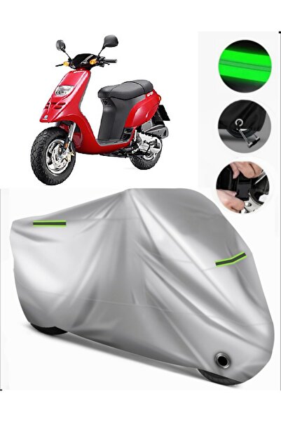 MotoEN Piaggio Typhoon 125 Compatible Motorcycle Tarpaulin Premium (Lock Comp...