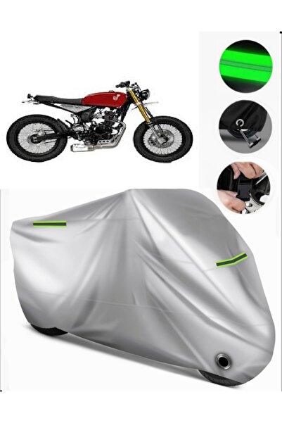 MotoEN Mutt Razorback 125 متوافق مع القماش المشمع للدراجات النارية Premium (م...