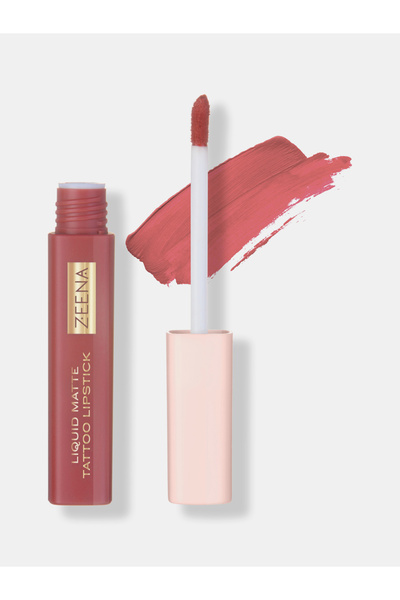 ZEENA أحمر شفاه سائل غير لامع 020