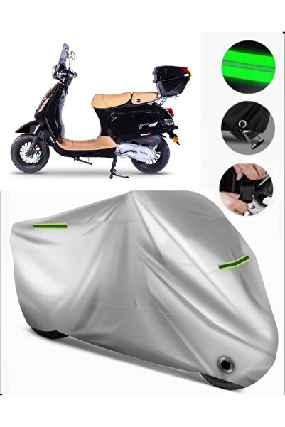 MotoEN Falcon Cooper 50 Efi Compatible Motorcycle Tarpaulin Premium (Lock Com...