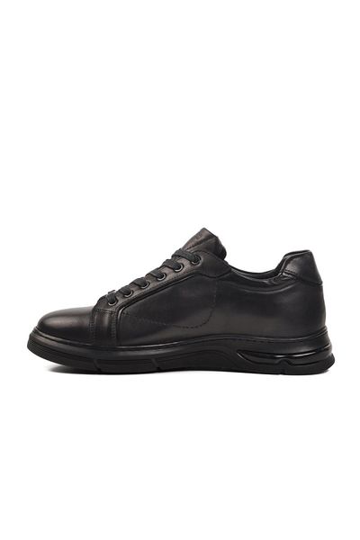 KOMCERO 4K2529-2120 M Pantofi casual pentru bărbați din piele naturală neagră