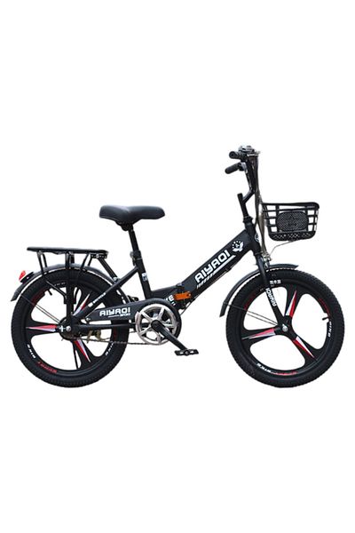 ETG 20inch Foldable Mountain Bike High-Carbon Steel Frame Shock Absorber, Lightweight Portable Bike