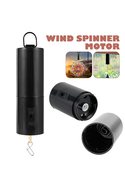 Choice 30 Wind Spinner Rotating Motor Solar Energy Electric Battery Powered Driven Garden Indoor Decor Driv