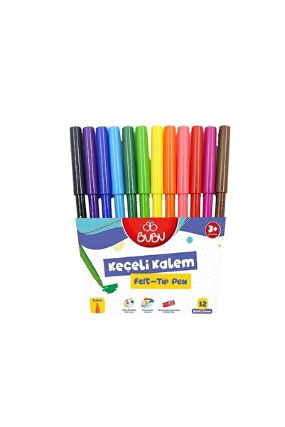 Bubu 4 Lü Boya Seti (KURU-KEÇELİ-PASTEL-SULU BOYA)