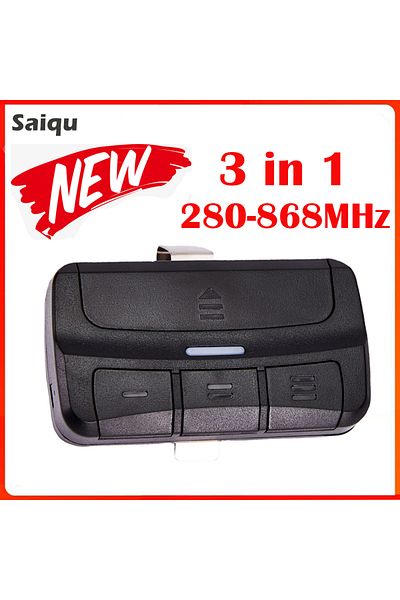 Choice 1pcs Universal Remote Control Multifrequency 287mhz-868mhz Garage Door Opener Gate Control 3 Buttons