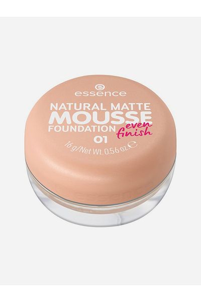 Essence Natural Matte Mousse Foundation 01