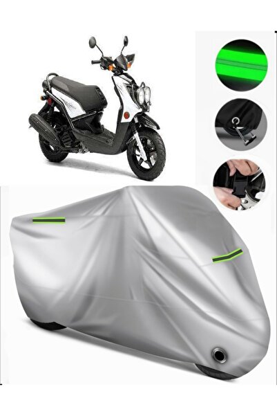MotoEN Ramzey Qm 125T-10E Compatible Motorcycle Tarpaulin Premium (Lock Compa...