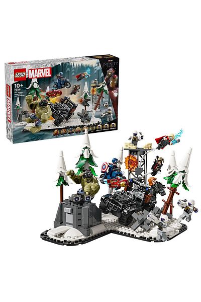 LEGO Set LEGO Marvel Super Heroes - Razbunatorii reuniti: Sub semnul lui Ultron (76291)