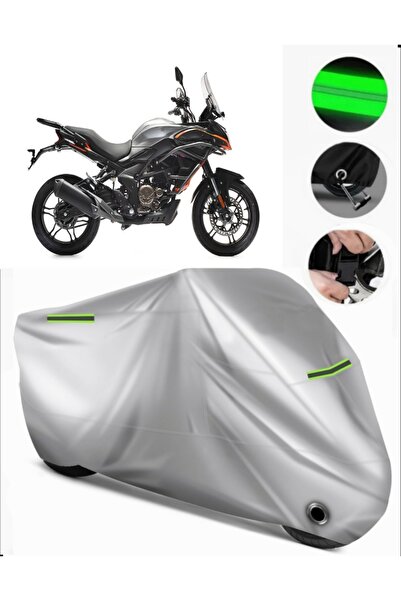 MotoEN غطاء دراجة نارية ممتاز متوافق مع حقيبة Voge 300 DS (متوافق مع القفل) أ...