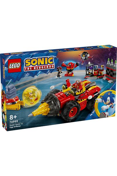 LEGO Set LEGO Sonic the Hedgehog - Super Sonic vs. Egg Drillster (76999)