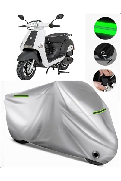 MotoEN Mondial 50 Revival Compatible Motorcycle Tarpaulin Premium (Lock Compa...