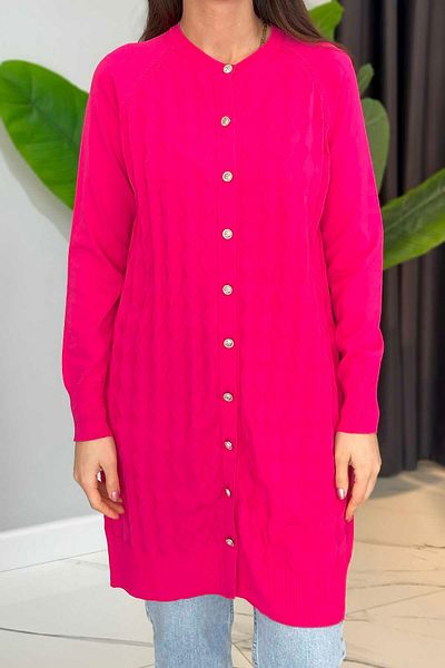 Nuss Missile 305 Collar Top Cardigan