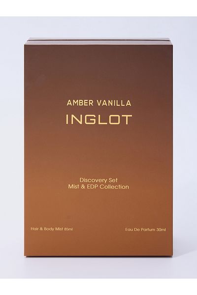 INGLOT Gift Set Amber Vanilla Hair Mist 85Ml + Edp 30Ml