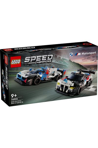 LEGO Set LEGO Speed Champions - BMW M4 GT3 si BMW M Hybrid V8 (76922)