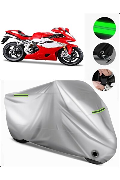 MotoEN Mv Agusta F4 Rear Bag Compatible Motorcycle Tarpaulin Premium (Lock Co...