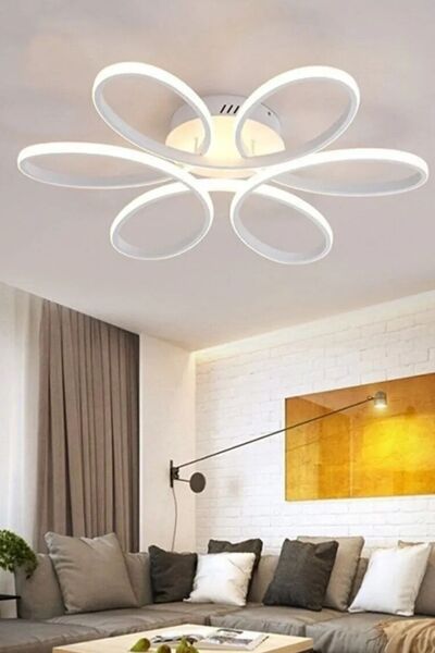 Ömür Avize Ella Modern 6 Lı Ledli Avize.