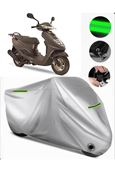 MotoEN Yamaha Cygnus L Compatible Motorcycle Tarpaulin Premium (Lock Compatib...