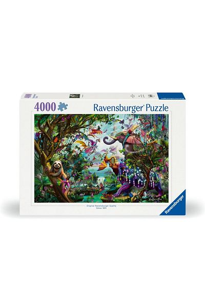 RAVENSBURGER - Puzzle animale tropicale 4000 piese