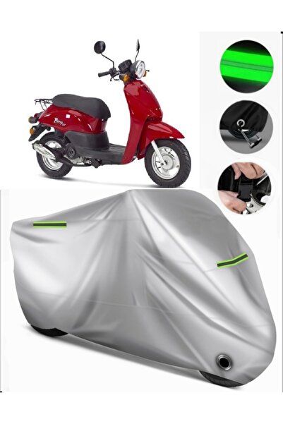 MotoEN Kanuni Pony 50 حقيبة خلفية متوافقة مع القماش المشمع للدراجات النارية P...