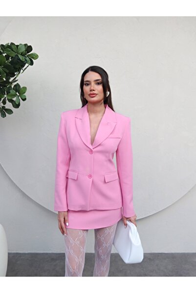 ESRAHELVACI Padded Jacket Skirt Set