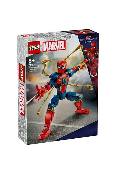 LEGO Set LEGO Marvel Super Heroes - Figurina de constructie Omul Paianjen de fier (76298)