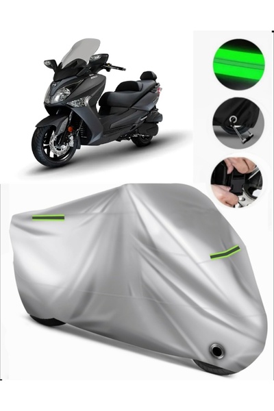 MotoEN قماش القنب الممتاز المتوافق مع Sym Joymax 250i للدراجات النارية (متواف...