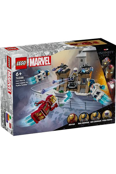 LEGO LEGO Marvel Super Heroes Set - Iron Man and the Iron Legion vs. Hydra Trooper (76288)