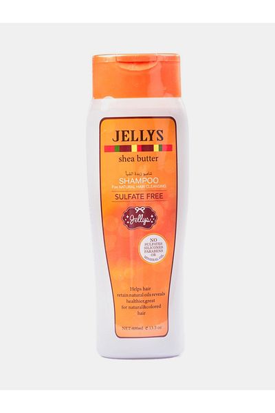 JELLYS Shea Butter Natural Hair Cleansing Shampoo, 400ml