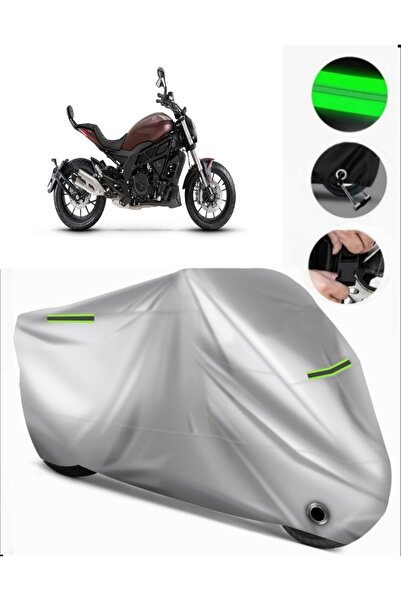 MotoEN Benelli 502-C Compatible Motorcycle Tarpaulin Premium (Lock Compatible...