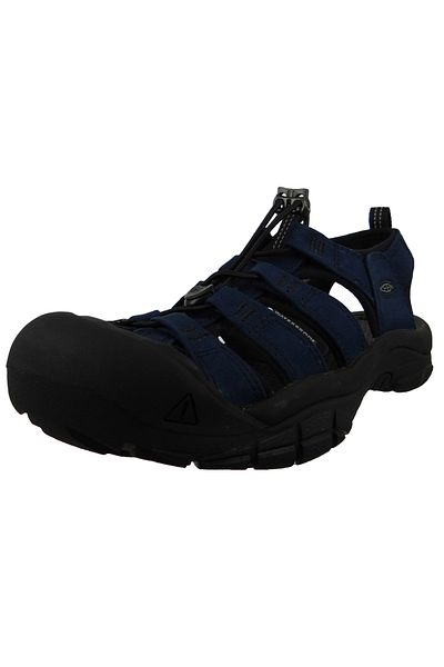 Keen Herren Wander-Sandalen Sandalen Wanderschuhe Newport Canvas 1026223 Blau Navy Textil mit EVA
