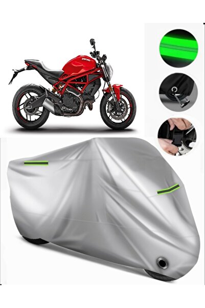 MotoEN Ducati Monster 797 Plus Compatible Motorcycle Tarpaulin Premium (Lock ...