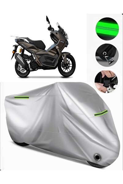 MotoEN Yuki Adventure 150 Compatible Motorcycle Tarpaulin Premium (Lock Compa...