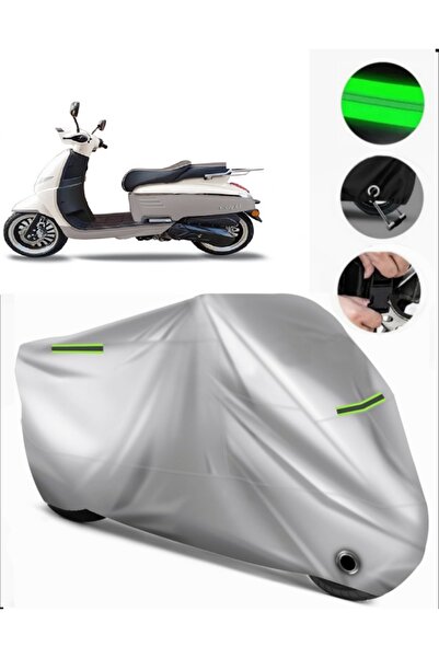 MotoEN Kral Motor Rigil 125 Compatible Motorcycle Tarpaulin Premium (Lock Com...
