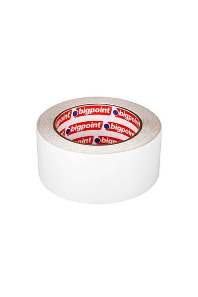 Bigpoint Double Sided Hotmelt Tape, 58 mm X 25 M, Ideal for All Surfaces