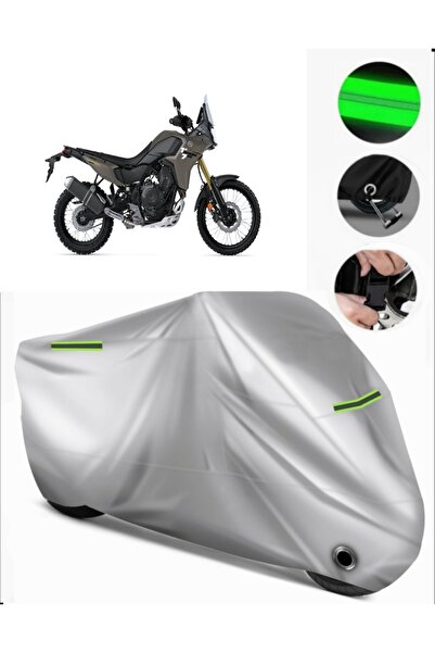 MotoEN غطاء دراجة نارية متوافق مع Yamaha Tenere 700 Premium (متوافق مع القفل)...