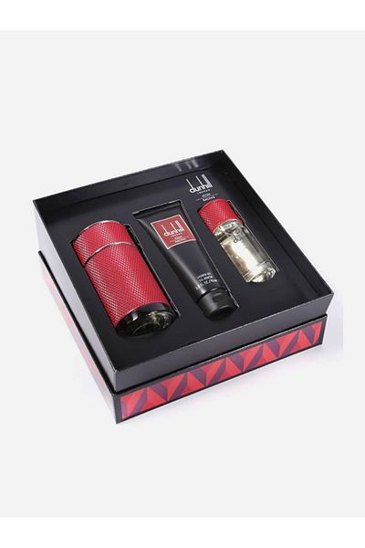 Dunhill Icon Racing Red (100ml Eau De Parfum, + 30Ml +90ml SG) 3-Pcs Gift Set