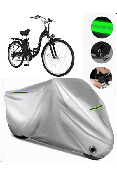 MotoEN Volta Vb3 Rear Bag Compatible Premium Motorcycle Tarpaulin (Lock Compa...