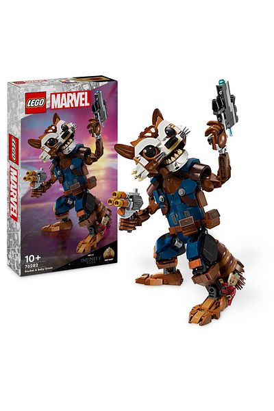 LEGO Set LEGO Marvel Super Heroes - Rocket si Bebelusul Groot (76282)
