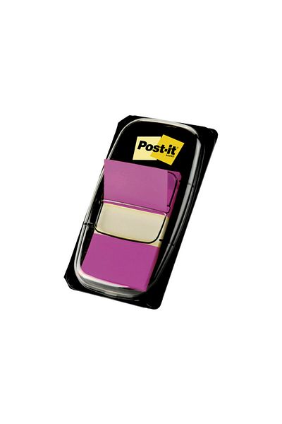 Post-it ® Index 680-8 Ind 1 in x 1.7 in 25,4 mm x 43,2 mm 50/dispenser