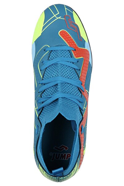 Jump 29683 Μπλε - Πορτοκαλί Κάλτσες Παπούτσια ποδοσφαίρου Astroturf